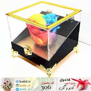 باکس گل رز جاودان